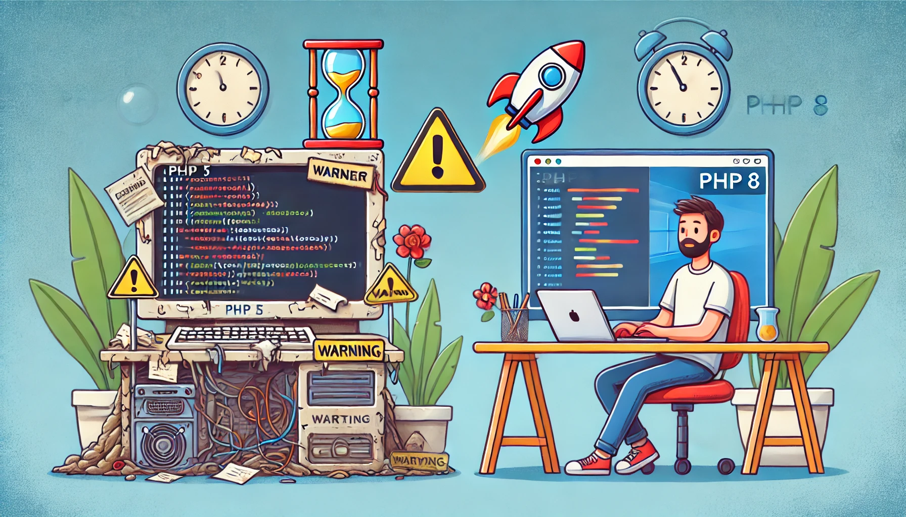PHP 5 to PHP 8: Key Differences, Performance Boosts & New Features
