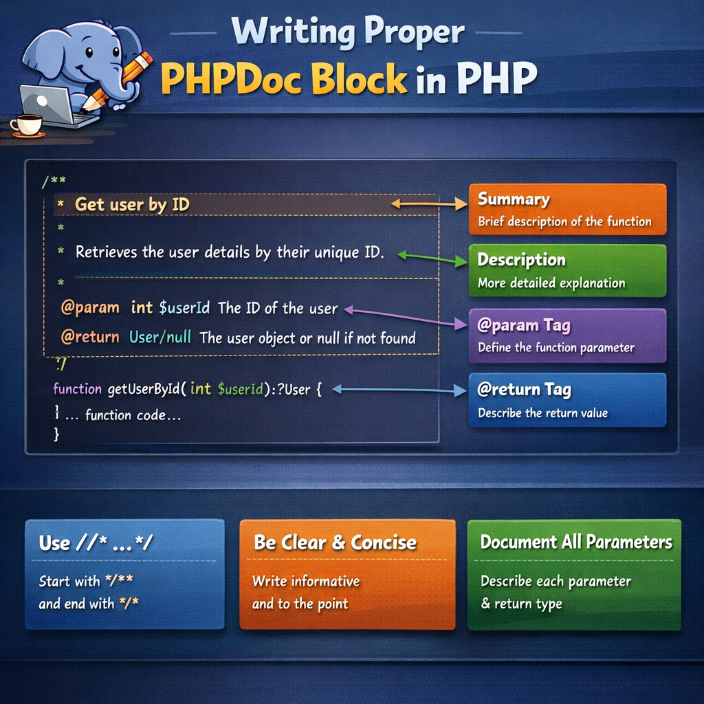 Writing Proper PHPDoc Block